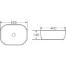 Раковина 50x40 см BELBAGNO BB1302-H316