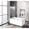 Шторка для ванны 70 см BELBAGNO UNO-V-1-70/150-C-Cr